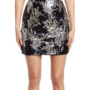 Walter Baker sequin mini skirt